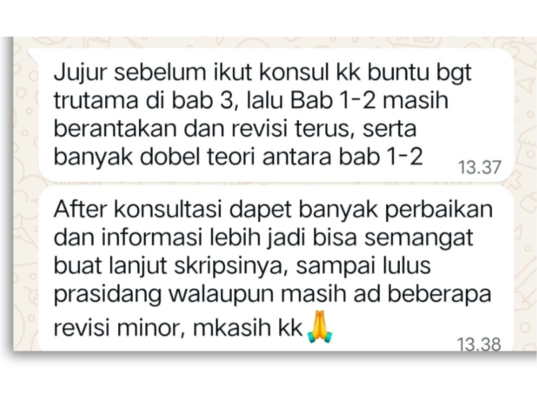 Testimoni WhatsApp